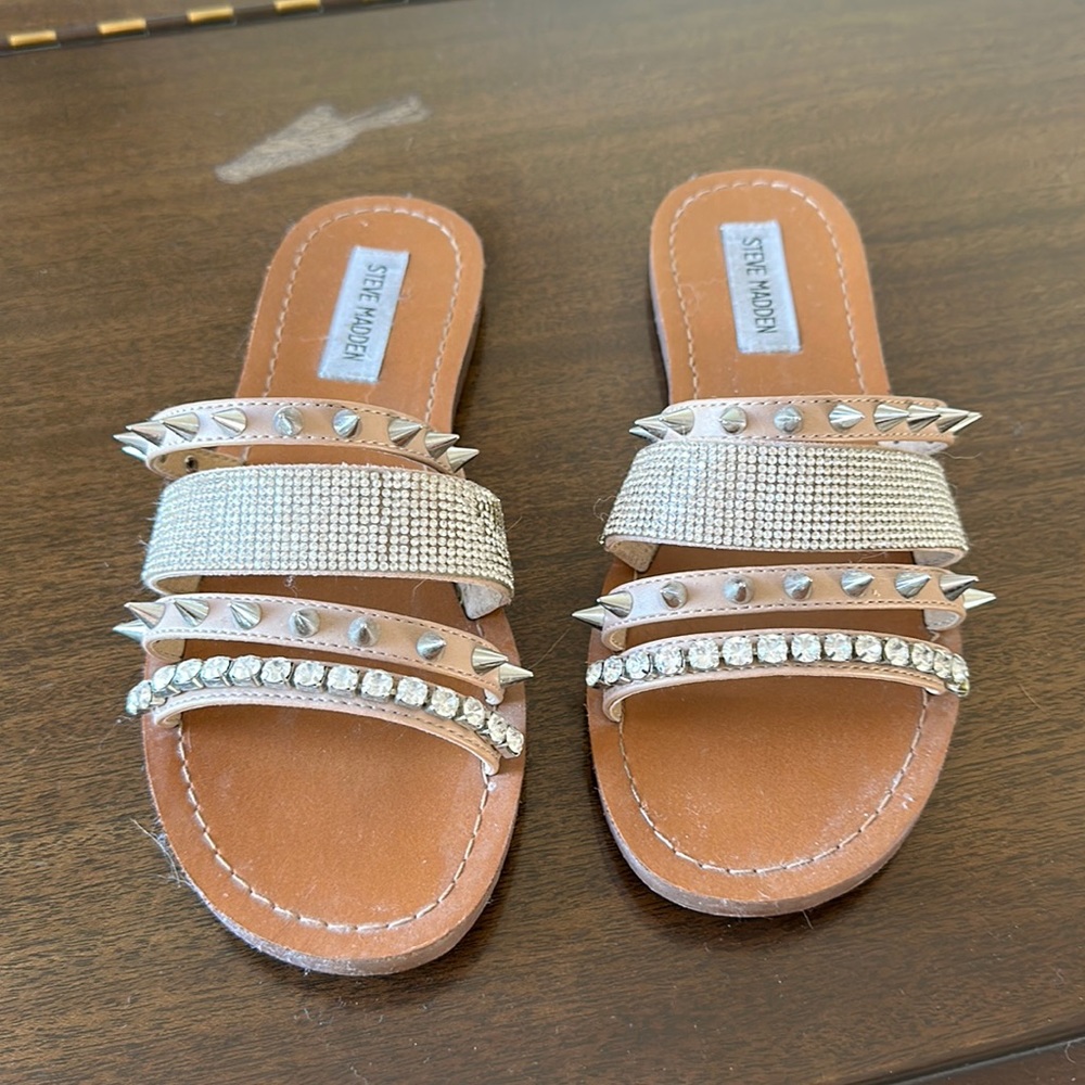 Embellished Steve Madden Sandals